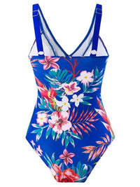 Maiô Feminino Decote em V Floral Tropical Verão 2026