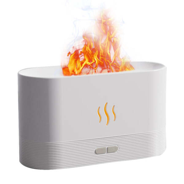 Umidificador Air Flame com Efeito Chama de Ar Ultrassônico