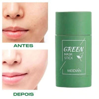 Mask Green™ -  Máscara de Limpeza Facial Profunda Remove Cravo e Espinhas