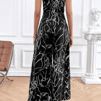 Macacão De Luxo Feminino Longo Modelo Pantalona -  (Frete Grátis)