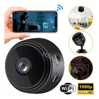 Mini Câmera de Segurança WiFi 1080P HD Com Visão Noturna   [Frete Grátis]