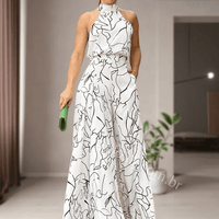 Macacão De Luxo Feminino Longo Modelo Pantalona -  (Frete Grátis)