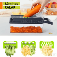 Cortador e Ralador de Legumes e Vegetais Multifuncional 16 em 1