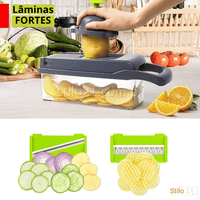 Cortador e Ralador de Legumes e Vegetais Multifuncional 16 em 1