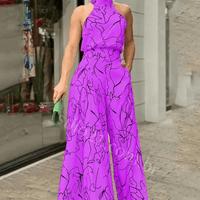 Macacão De Luxo Feminino Longo Modelo Pantalona -  (Frete Grátis)