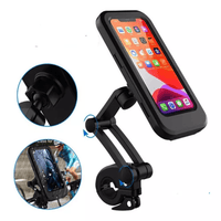 Suporte de Celular para Moto e Bike Impermeável e Giratório