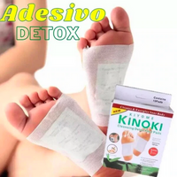 Kit 20 Adesivos Detox de Drenagem Linfática – Foot Pads Detox