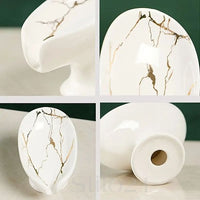 Saboneteira de Cerâmica Auto Drenagem – Design Folha de Lótus [Frete Grátis]