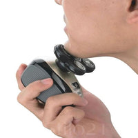 Barbeador e Aparador Elétrico 5 em 1 Flutuante Sem Fio 4D À Prova D'água