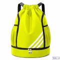Mochila Saco Esportiva Impermeável Anti-Roubo com Cordão
