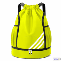 Mochila Bolsa Saco com Cordão Esportiva Impermeável