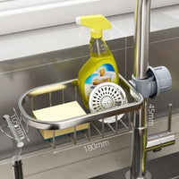 Suporte Organizador Prateleira Ajustável de Torneira Para Cozinha- Frete Grátis