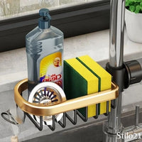 Suporte Organizador Prateleira Ajustável de Torneira Para Cozinha- Frete Grátis