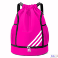 Mochila Saco Esportiva Impermeável Anti-Roubo com Cordão