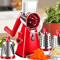 Ralador e Fatiador de legumes Multifuncional  3 em 1