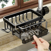 Suporte Organizador Prateleira Ajustável de Torneira Para Cozinha- Frete Grátis