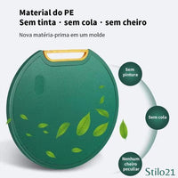 Tábua Para Corte de Alimentos Antibacteriana Verde  - Compre 1 Leve 2