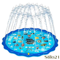 Piscina Splash Sprinkler Inflável Chafariz Criança e Pet 170cm