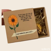 Colar Girassol - Relicário (Você é meu raio de Sol)