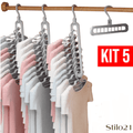 Kits de Cabides Mágico 9 Furos Multi Dobrável Organizador -   Frete Grátis