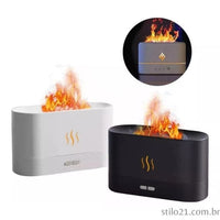 Umidificador De Ar Air Flame Difusor De Aroma Aromaterapia