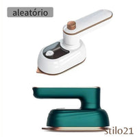 Mini Ferro De Passar Roupa Elétrico Para Viagem Portátil Vapor