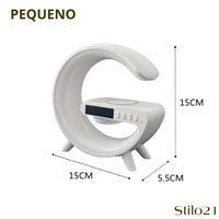 G-Speaker Smart Station Luminária, Alto Falante e Carregador Sem Fio - 4 em 1
