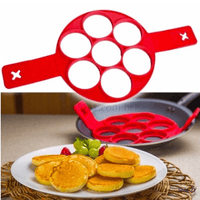 Molde Silicone Flip'n'Cook Antiaderente para Ovos Panquecas  e Omeletes