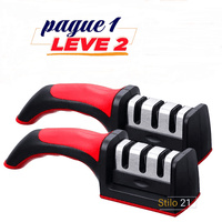 Amolador de Facas Multifuncional 3 em 1 - [COMPRE 1 E LEVE 2]