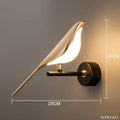 Arandela de Parede Decorativa Pássaro Nórdico - Led Bird