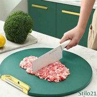 Tábua Para Corte de Alimentos Antibacteriana Verde  - Compre 1 Leve 2