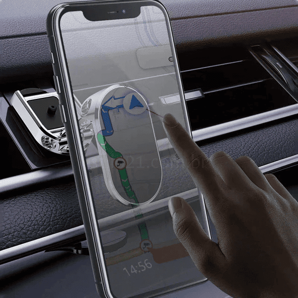 Suporte Magnético Dobrável De Celular para Carro rotação de 360°