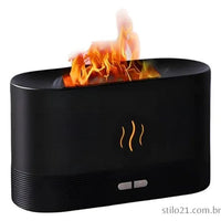 Umidificador De Ar Air Flame Difusor De Aroma Aromaterapia