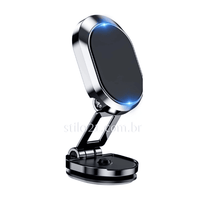 Suporte Magnético Dobrável De Celular para Carro rotação de 360°