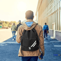 Mochila Bolsa Saco com Cordão Esportiva Impermeável
