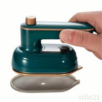 Mini Ferro De Passar Roupa Elétrico Para Viagem Portátil Vapor