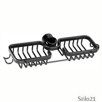 Suporte Organizador Prateleira Ajustável de Torneira Para Cozinha