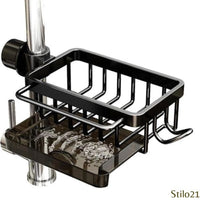 Suporte Organizador Prateleira Ajustável de Torneira Para Cozinha- Frete Grátis