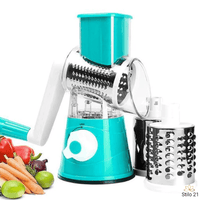 Ralador e Fatiador de legumes Multifuncional  3 em 1