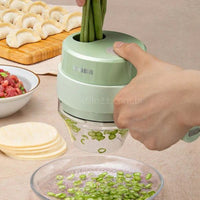 Triturador de Legumes Elétrico Multifuncional 4 em 1  + Frete Grátis