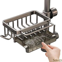 Suporte Organizador Prateleira Ajustável de Torneira Para Cozinha- Frete Grátis