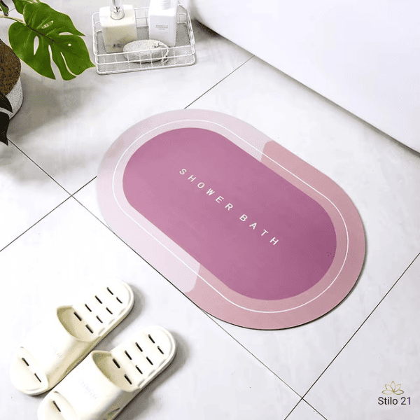 Tapete Para Banheiro Ultra Absorvente e Antiderrapante