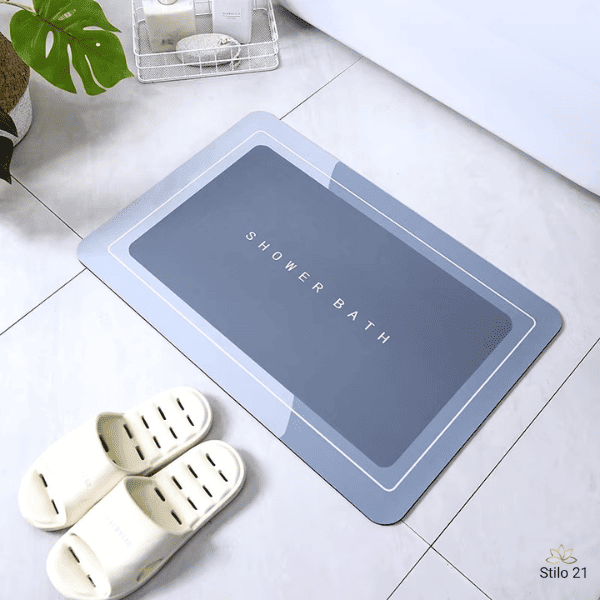Tapete Para Banheiro Ultra Absorvente e Antiderrapante