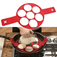 Molde Silicone Flip'n'Cook Antiaderente para Ovos Panquecas  e Omeletes