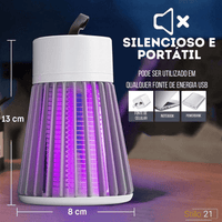 Luminária Repelente Mata Mosquito Led Ultravioleta  - [Frete Grátis]