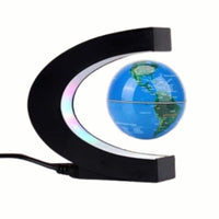 Globo de Levitação Magnética Flutuante Led Mapa do Mundo