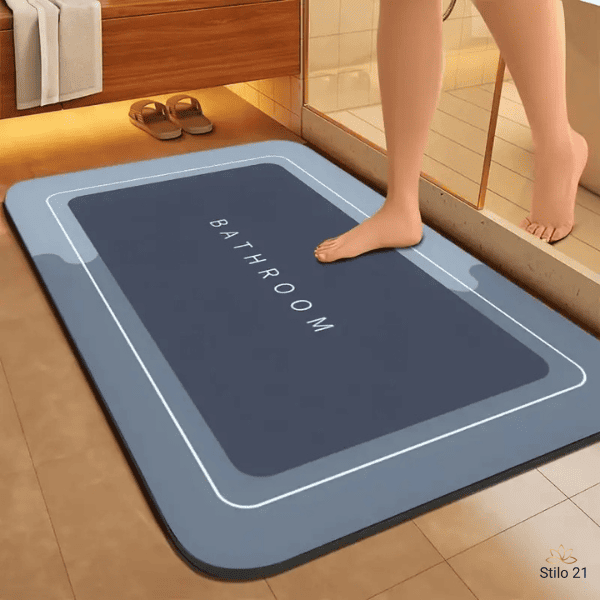 Tapete Para Banheiro Ultra Absorvente e Antiderrapante