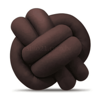 Almofada Nó Decorativa Escandinavo Moderna I Frete Grátis