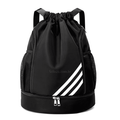 Mochila Saco Esportiva Impermeável Anti-Roubo com Cordão