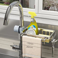 Suporte Organizador Prateleira Ajustável de Torneira Para Cozinha- Frete Grátis